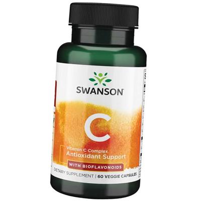 C vitamīna komplekss ar bioflavonoīdiem, 60 vegcaps (36280096)