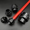 Aquarium PVC Quick Connect Water Inlet & Outlet Pipe Union Joint  Fish Tank Supply Drain Fitting PVC Pipe Coupler Adapter New