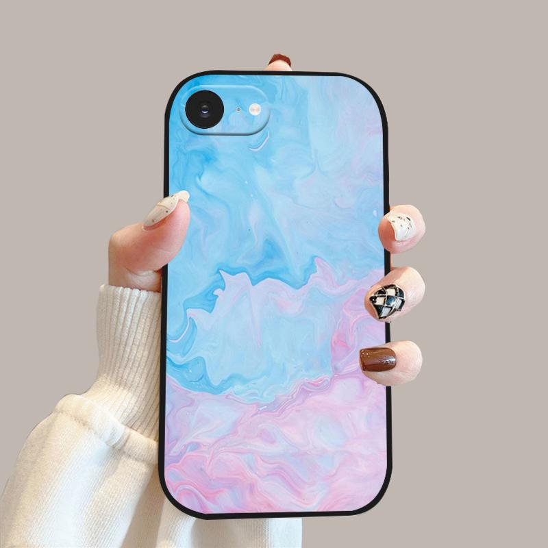 Case For iPhone 16e 5G Fashion Cartoon Soft Silicone TPU Phone Cover For iPhone SE4 Coque Apple SE 4 Shockproof Bumper Shells