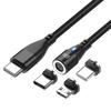 3-in-1 Magnetisches Ladekabel, 60W Schnelllade- & Datenübertragungsfähig