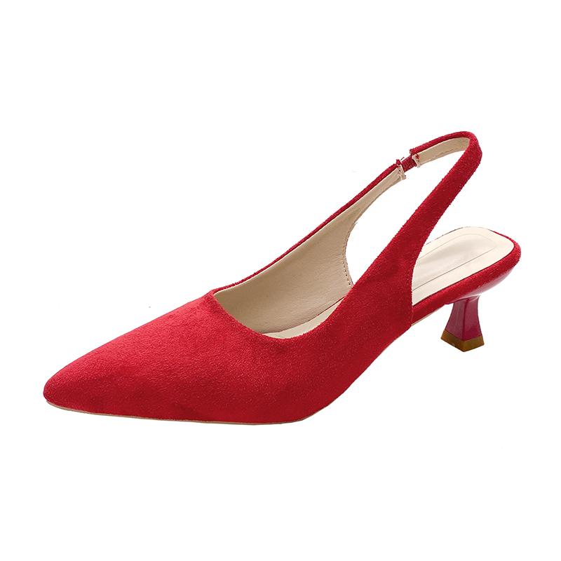 Fashion 2025 Fashion Slingbacks Women's High Heels Pointed Toe Thin Heels Slip On Pumps for Classics Shallow Daily Dress Sandals Zapatos