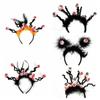 Headdress Halloween Eyeball Headband Party Decor Horror Hair Hoop Funny Spooky Hairband  Unisex