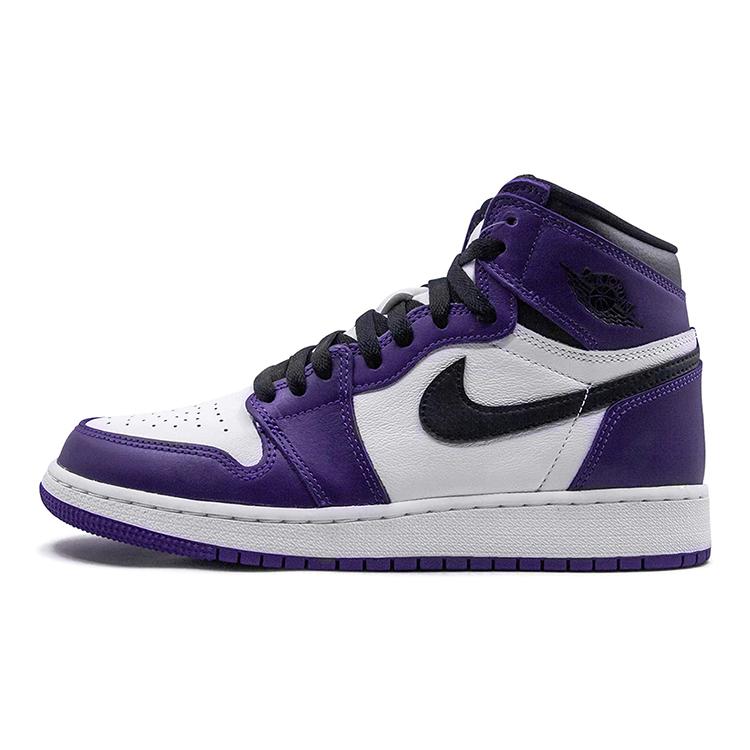 

new Jordan 1 Retro High Court Purple White GS 35.5