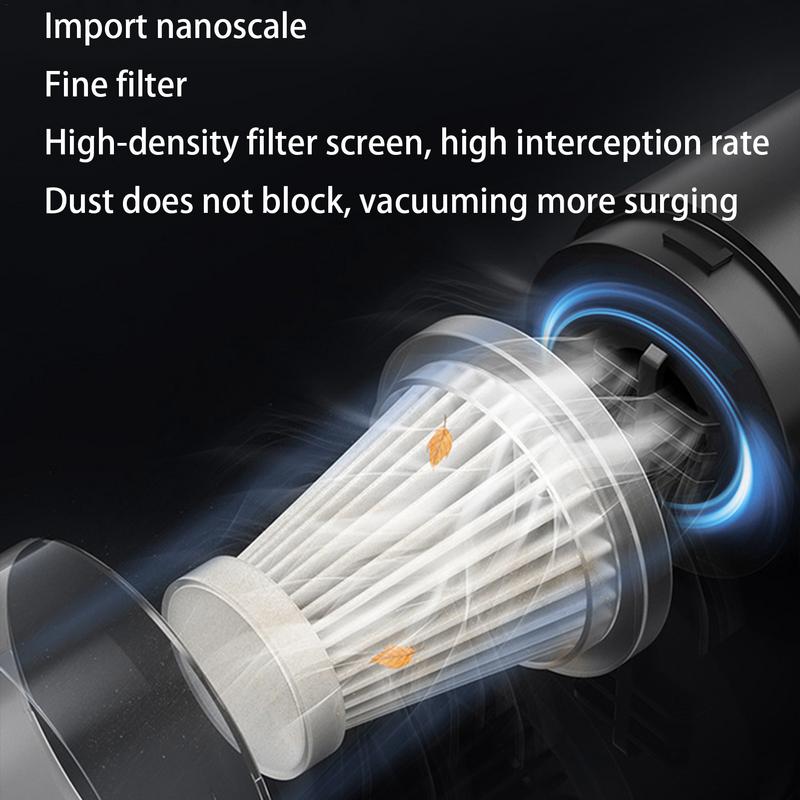 Kabelloser Handstaubsauger 4000pa Kabelloser Handstaubsauger fürs Auto Starke Saugkraft Wiederaufladbarer Staubreiniger Hand