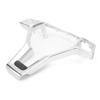 Steering Wheel Trim Cover 0994640013 Wheel Decoration Panel Decal Sticker Replacement for Benz C‑CLASS E‑CLASS Silver