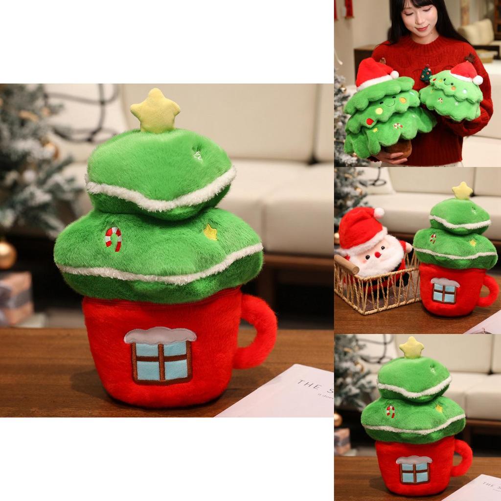 Christmas Santa Claus Plush Toy With Soft Filling For Festive Gift And Party Decor