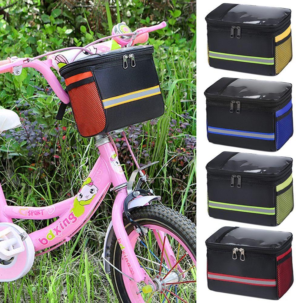 Motorcycle Accessories Mobile Phone Holder Bicycle Bag Waterproof Bike Bags Cycling Front Storage