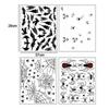 Christmas Window Clings, Christmas Haunted House Party Supplies