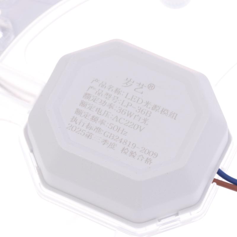 1Pcs 220V Ceiling Light Module Led Panel Light 24/36/48W Round Ring Replacement Led Light Board For Indoor Ceiling Lighting