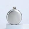 5/8 Oz Round Whiskey Flask Leakproof Hip Flask Portable Liquor Bottle  Father's Day Gifts