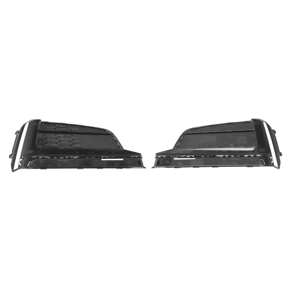 2PCS Front Bumper Fog Light Grille Cover Trim 8W6807682FRU6 8W6807681FRU6 Fit A5 S-Line S5 2018-2019