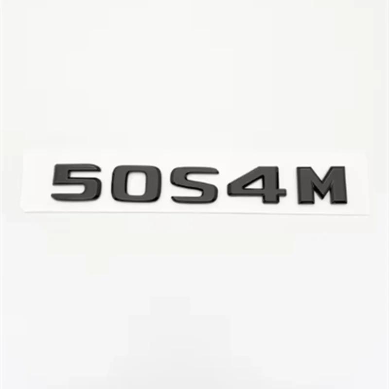 Glossy Black 50S4M 38S4M 40S 60S B550 850S ABS Emblem for Mercedes Benz Brabus S W221 W222 W223 Car Trunk Badge Logo Sticker AV1