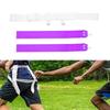 Football Belts and Flags Set Adjustable Football Belt with Flags Touchdown Training Flags Belts for Outdoor Training