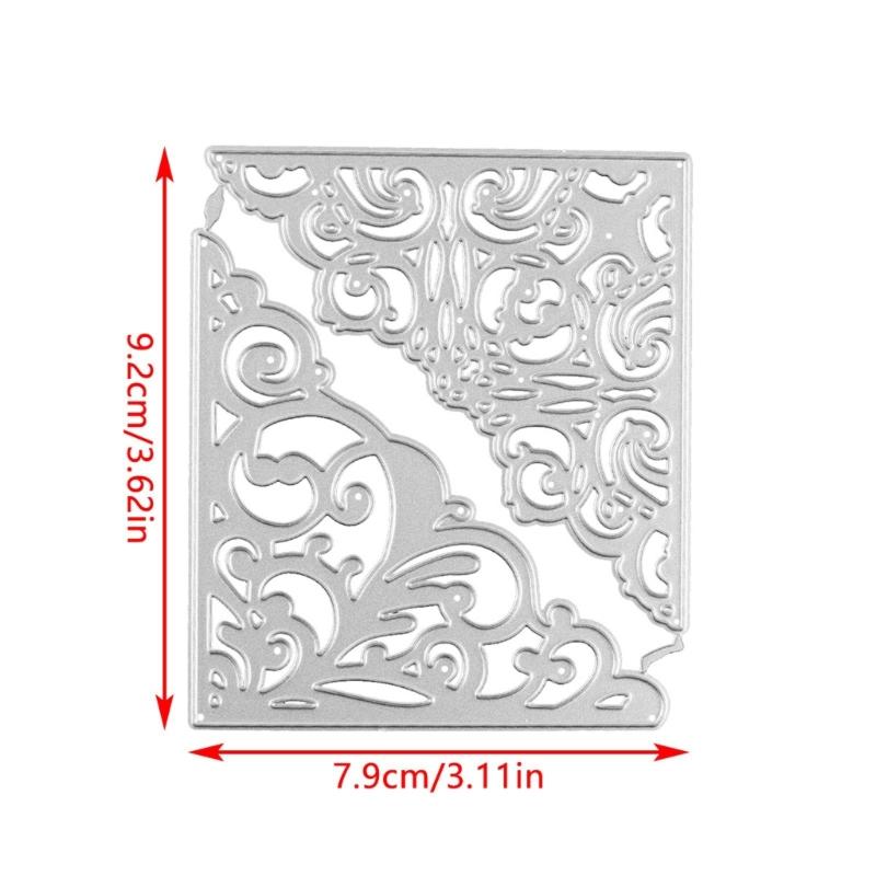 Geometric Triangular Carbon Steel Cutting Dies For Scrapbooking Card Making Album Decorative Embossing Paper Die Cut