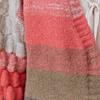 Maxza Color Block Balloon SleeVe V Neck Cardigan Ze11qd503na