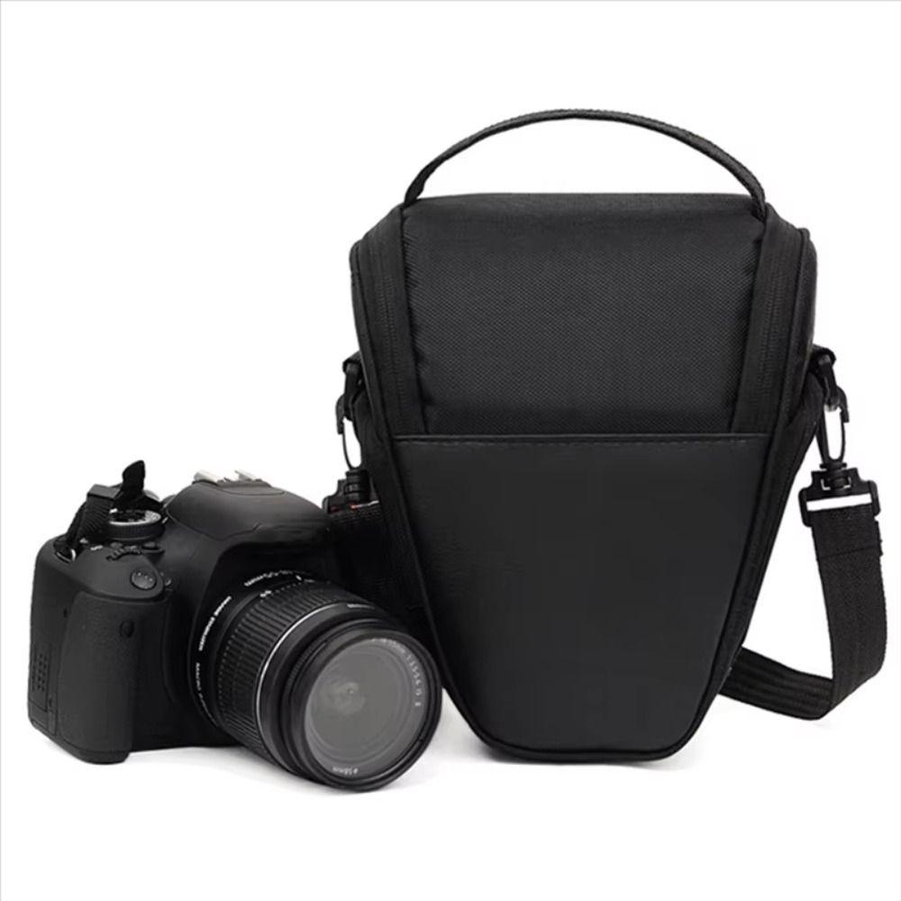 Single Shoulder DSLR Camera Bag Waterproof Scratch-proof Photography Bag Protective Cover Portable Camera Handbag Outdoor Travel
