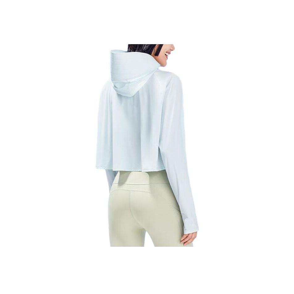Anta Zhe Zhe Zi 2nd Generation Series Solid Color UV Protection Hooded Sun Protection Clothing Women outerwear 962327705-3