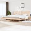 Cadre de lit sans matelas bois massif de pin 200x200 cm
