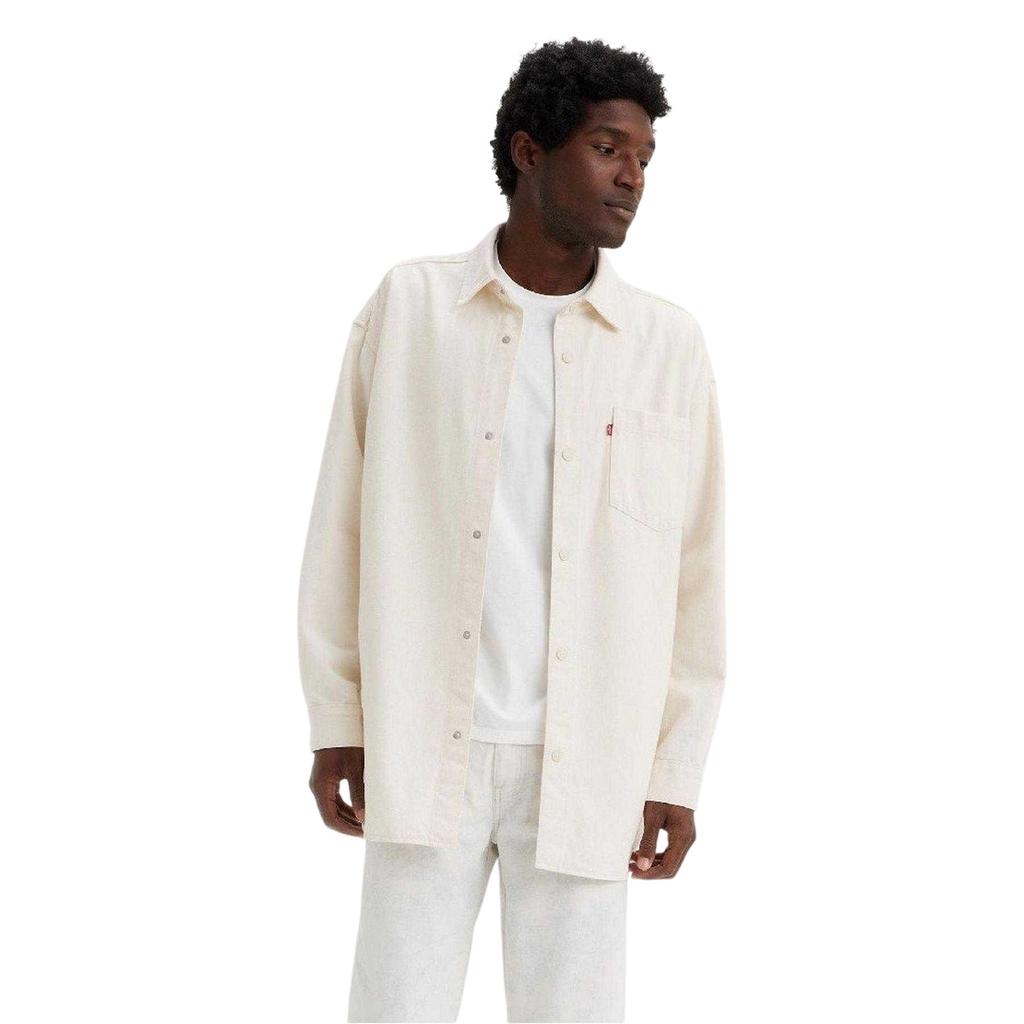 Levis Mens Plain Cotton Overshirt