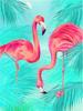 RUOPOTY Acrylic Painting By Numbers Flamingo Animals Paint On Canvas Coloring By Numbers Gift Home Decor Wall Room