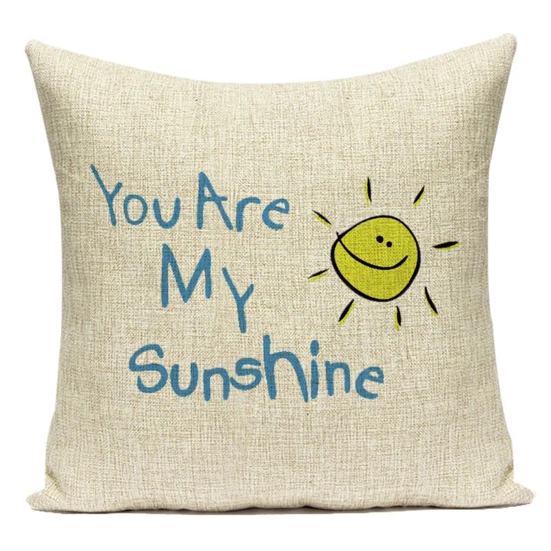Nordic Style Letters Geometry Decorative Cushion Cover Home Textile Decor Pillow Cover Living Room Sofa Decor Pillow Case