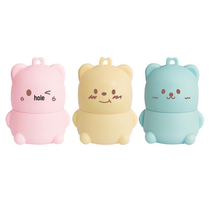 Kekemood Bear Peach Lip Balm: Moisturizing, Nourishing, Hydrating, and Reduces Lip Lines.