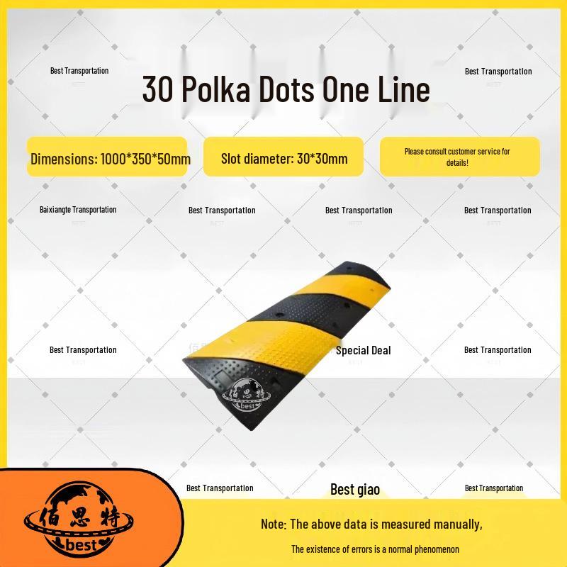 Durable Road Crossing Cable Protector: Anti-Crush Rubber Trunking Cover for Floor Protection