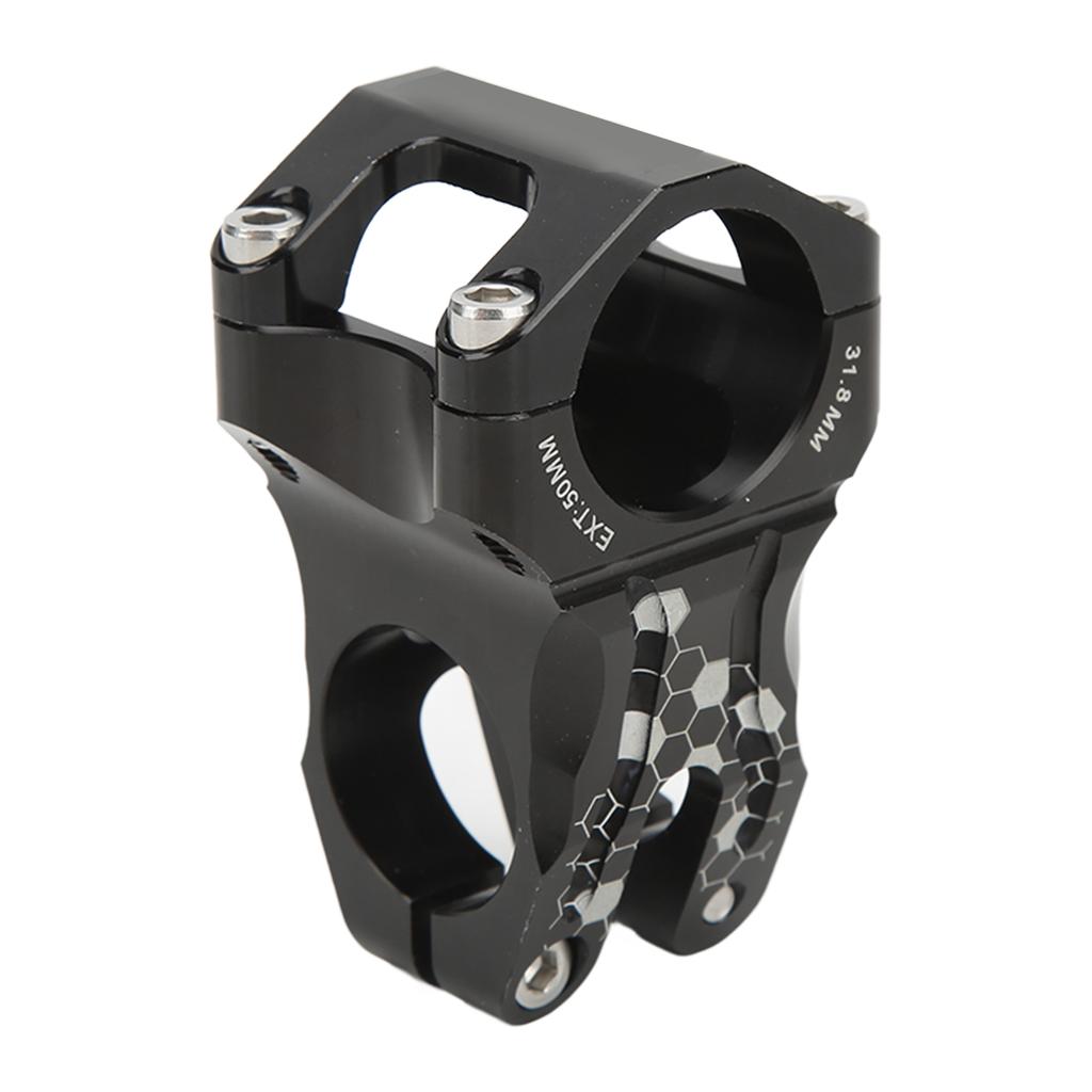 Fahrradvorbau Aluminiumlegierung Fahrrad Schwarz Hohl Kurzer Vorbau Zubehör für Mountainbike Faltrad Fixie Fahrrad Rennrad