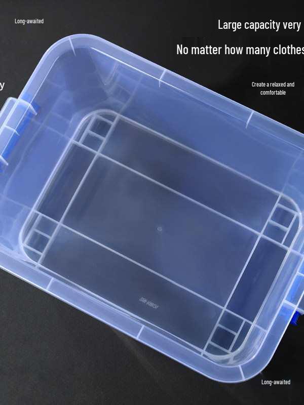 3D Printer Filament Storage Box - Thickened, Transparent, Large Capacity, Rectangular Household Container