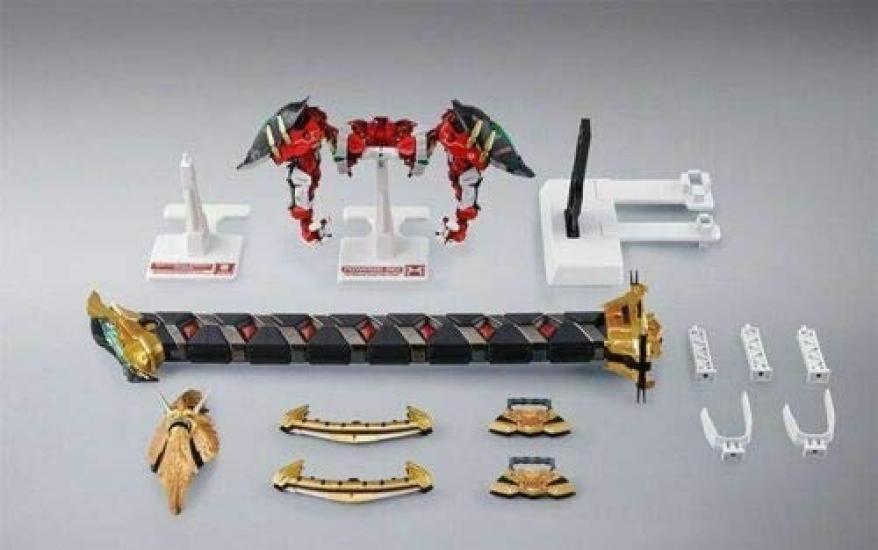 METAL BUILD Powered Red 150 Gerbera Straight Option Set Suit Gundam SEED Web Shop & [Power] "Mobile ASTRAY" (Tamashii Exclusive)