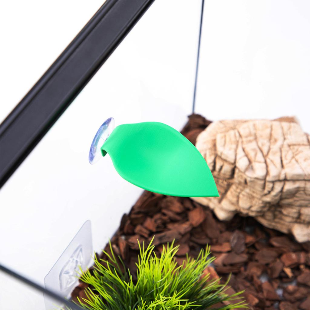 Betta Fish Hammock 3D Print Suction Cup Leaf Bed for Safe Underwater Fish Leaf Resting Bed Spawning Ground for Fishtanks