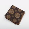 Kaffe Ficknäsduk Herrkostym High-End Mönster Polyester Siden Bankett Värd Retro Liten Fyrkantig Handduk Näsduk Bröstnäsduk