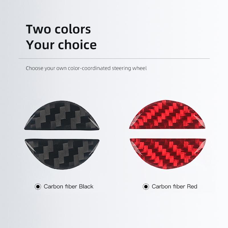 Carbon Fiber Car Steering Wheel Stickers Accessories For Volvo Xc60 Xc90 V40 V60 S60 V50 V90 S80 C40 XC40 V70 XC70 C30 C70 EX90