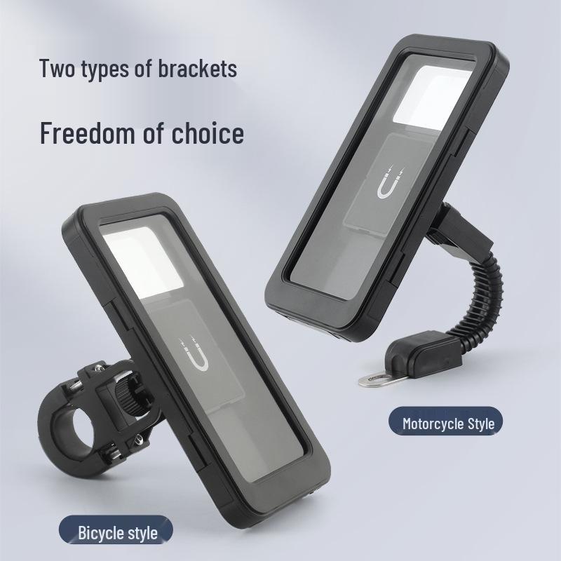 Waterproof Shockproof Phone Holder for Motorcycles & Bicycles