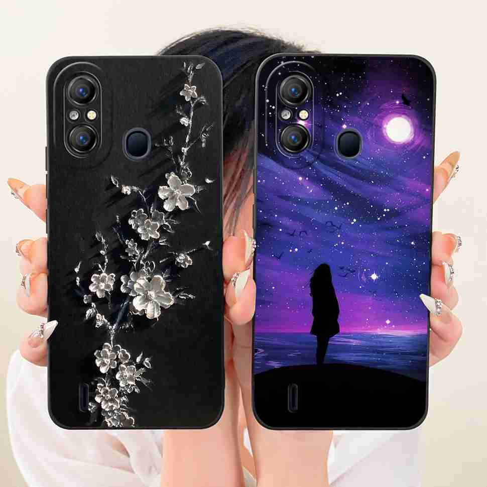 For Itel A58 Case Itel A49 Cover Petty Butterfly Shockproof Phone Case For Itel A58 ItelA49 Back Cover Soft Silicone Fundas