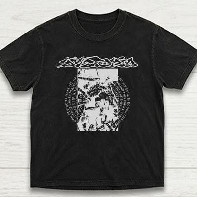 Dystopie Grafik T-Shirt, Unisex Schweres Baumwollhemd, Comfort Colors Stil