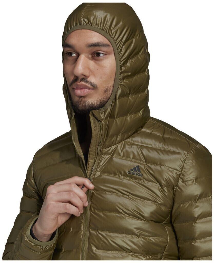 Adidas Varilite Down Hooded Jacket Men focus olive (GT9222)