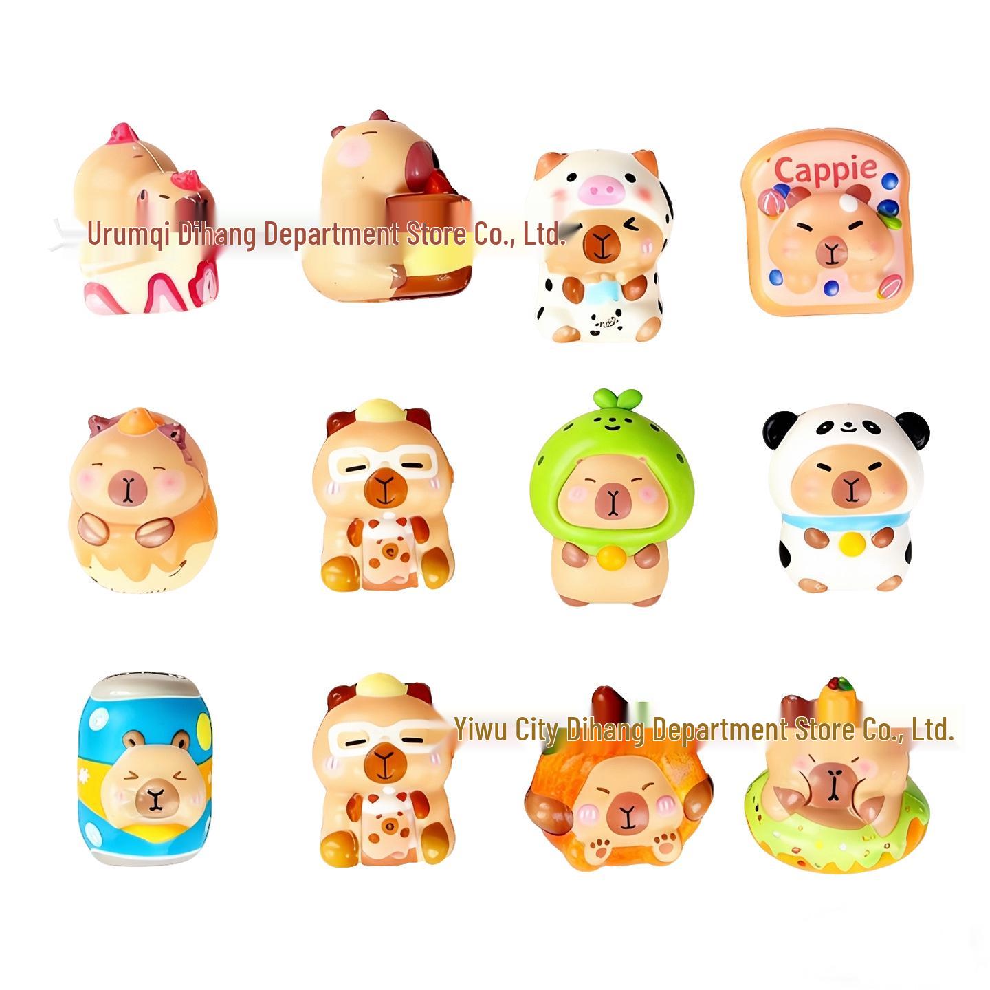 Squishy Donut Animal Decompression Toy - 24 Cartoon Styles, Slow Rebound Squeeze