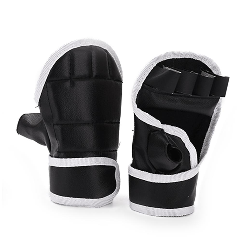 Half Finger Kickboxing Gloves Taekwondo Sparring Gloves Boxing Gloves Gloves Kickboxing Gloves Punching Bag Gloves