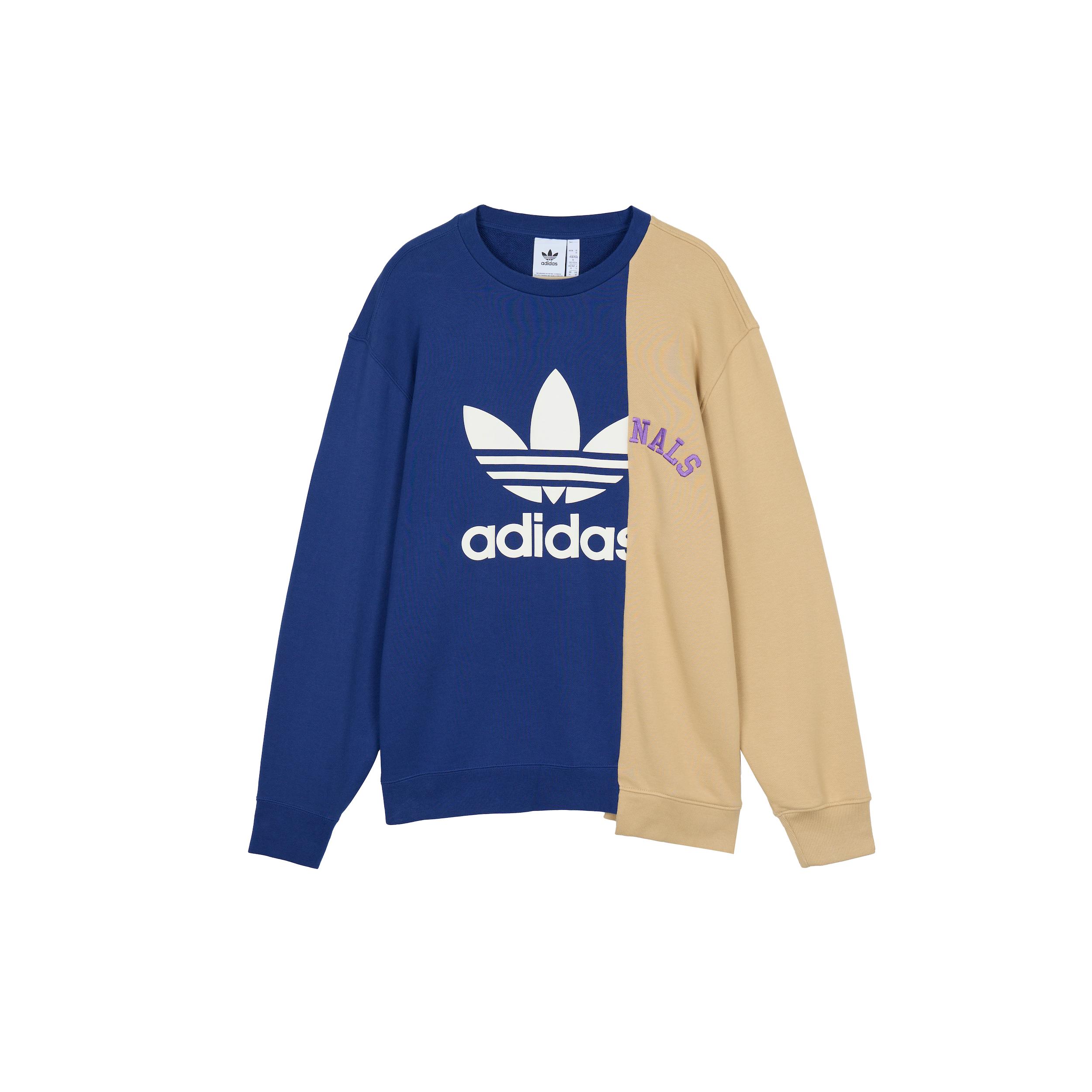 Мужская толстовка Adidas Originals Mr Crew Victory Blue HC0380 S