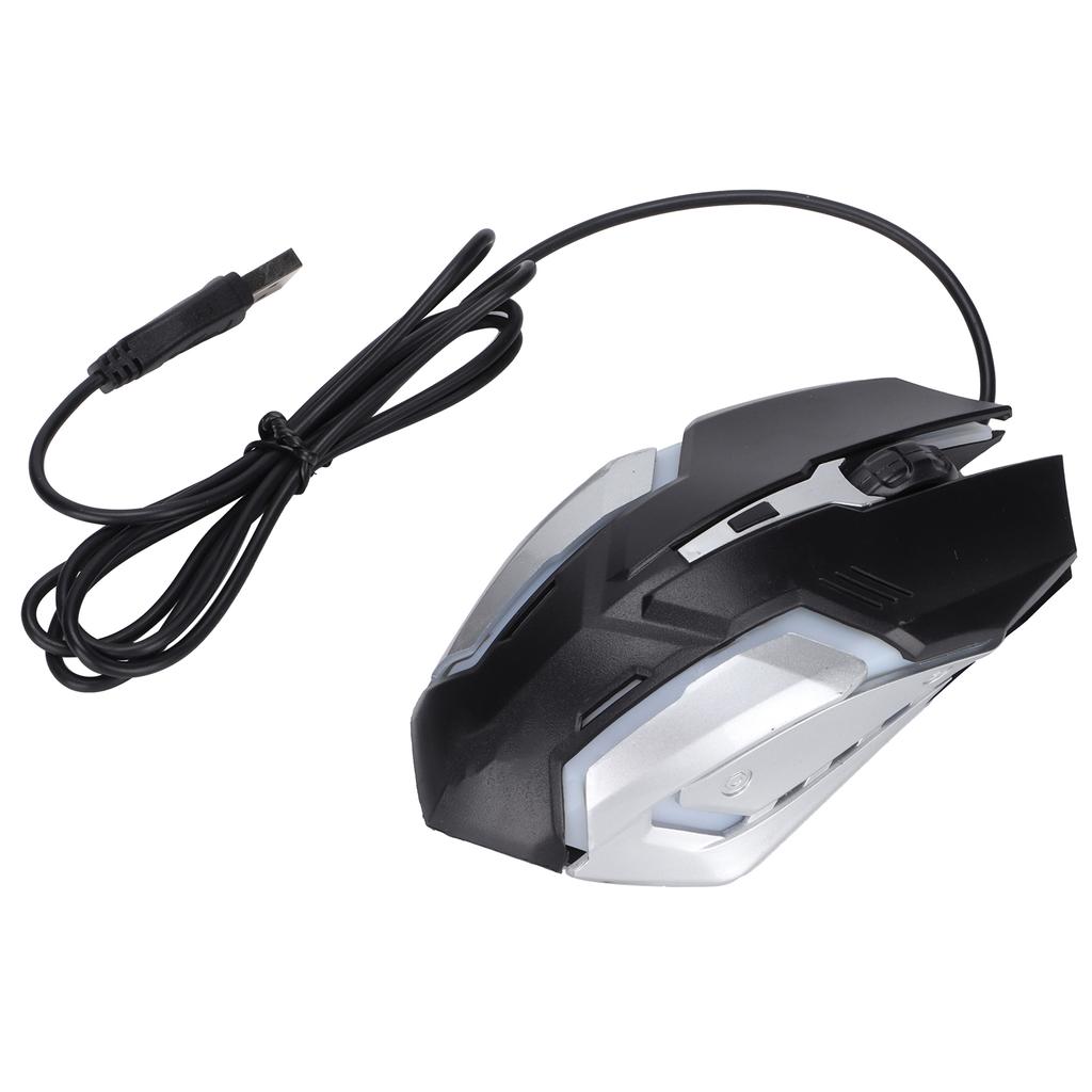 Wired Mouse USB Port Gaming Office Business Luminous Optical Computer Accessories