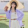 La Chapelle Women's Striped Sun Protection Blouse