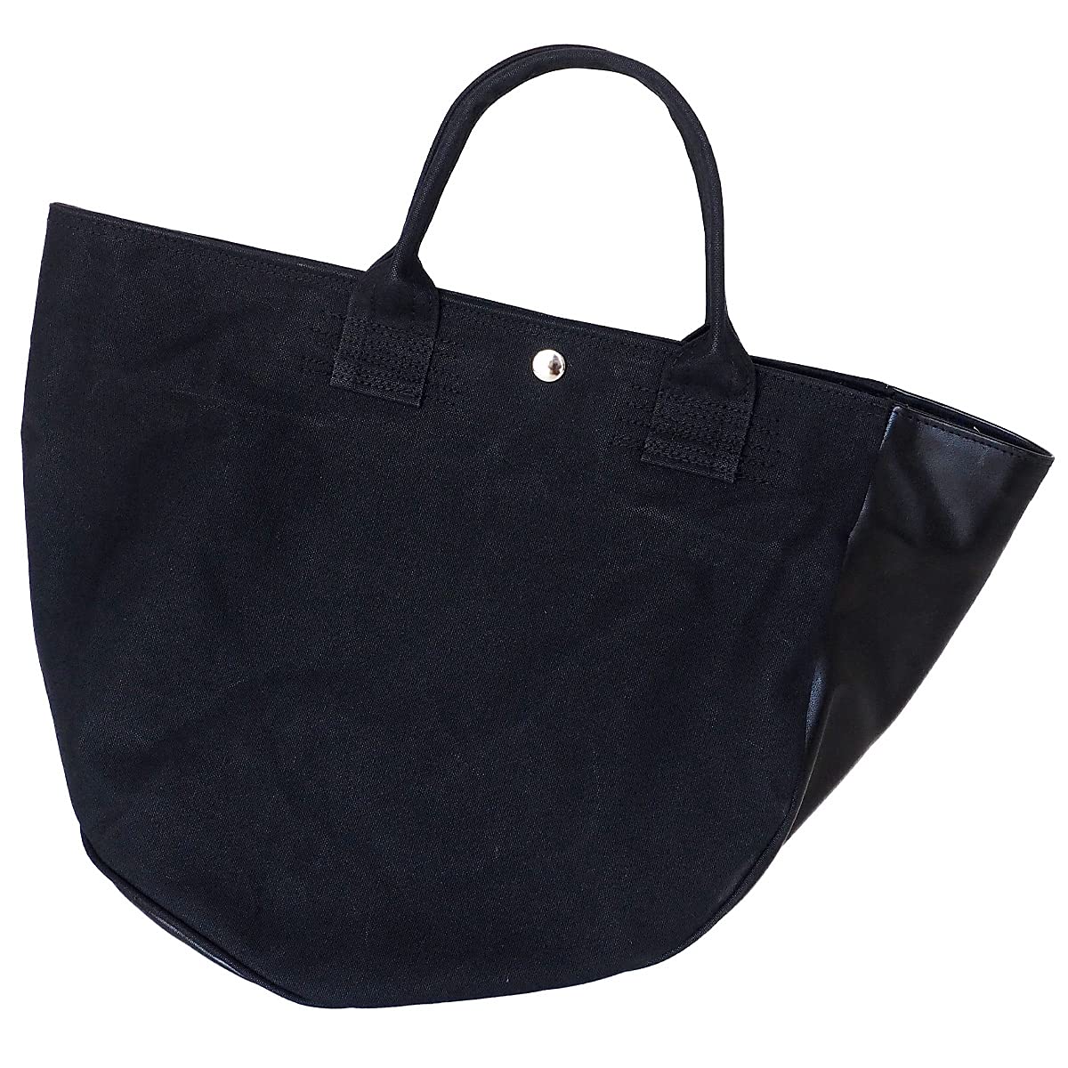 Sac fourre-tout standard taille M en toile noire Luton Kurashiki 9 x cuir Tochigi [Real Life] « TK HELMETBAG » Non. [PA1436]