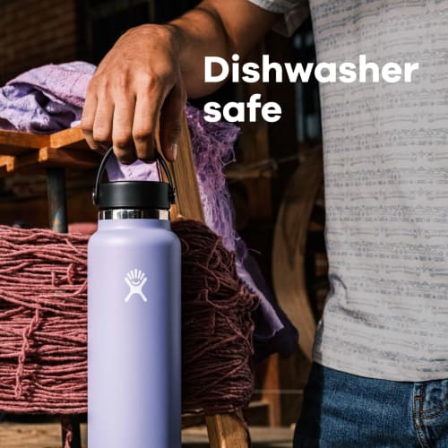 Wide Mouth 32oz 946ml Fur Stainless Steel Water Bottle (Official Japanese Product)