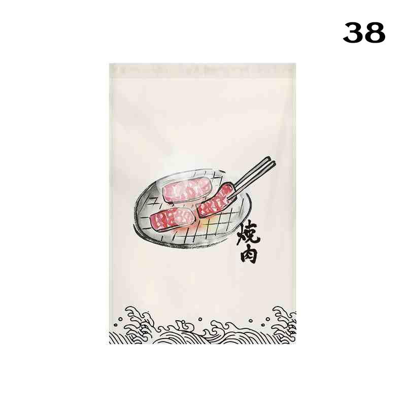 Japanese Style Doorway Short Curtain Kitchen Partition Noren Izakaya Sashimi Bistro Restaurant Sushi Shop Decor Adversing Sign
