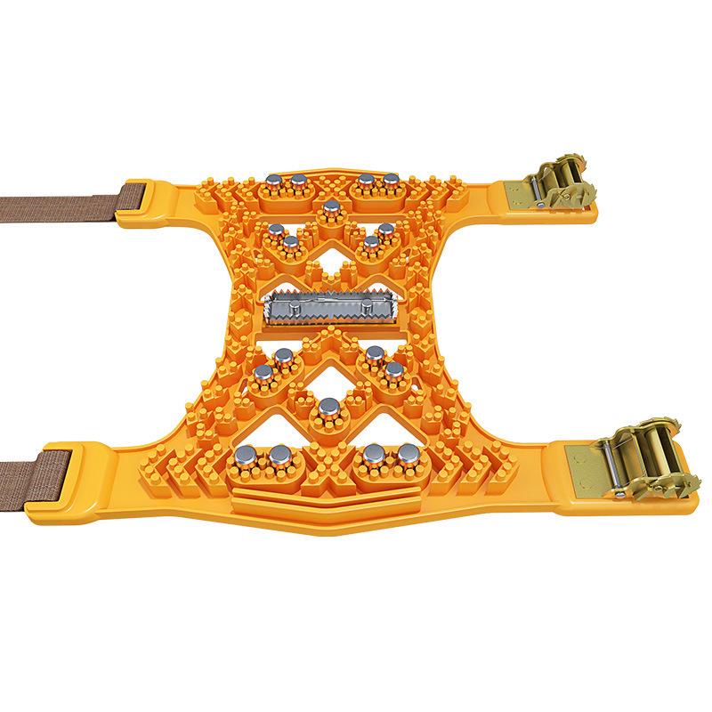 Universal SUV Tire Chains - Anti-Skid, Shock Absorption, Winter Snowfield Emergency