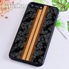 Hawaiian Faux Wood Surfboard Phone Case For iPhone 17 Air 14 15 16 16e 13 12 Max Cover For Apple 11 Pro Max Plus