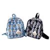 School bag children's new primary school backpack cartoon cute printing light weight backpack tide