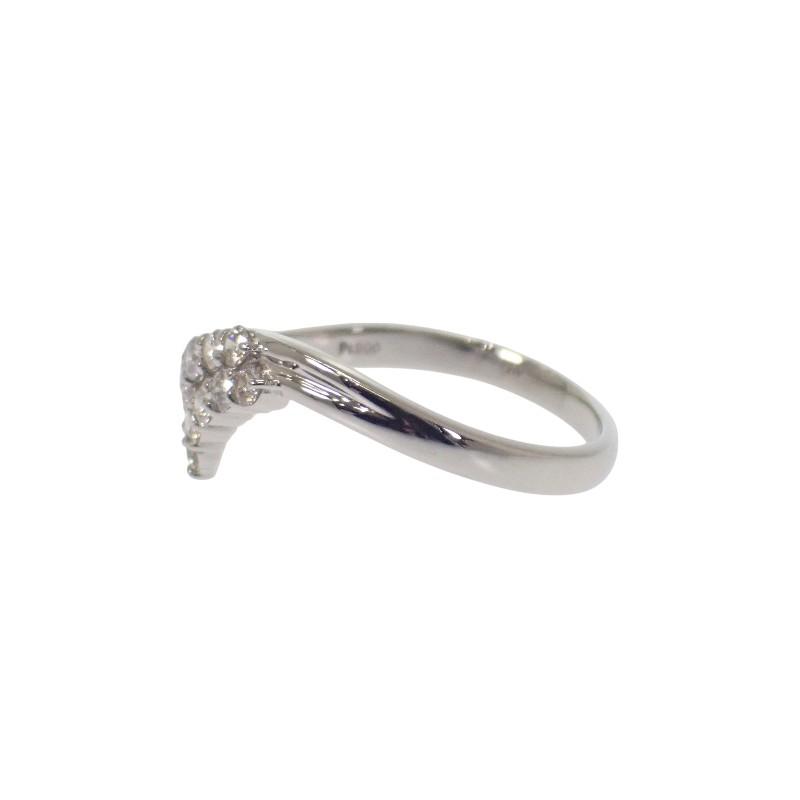 no brand  #11(JP Size) ring Pt900Platinum Women