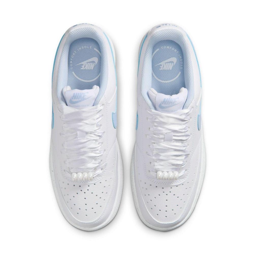 Nike Women S SneakerS Court viSion Lo Le 102white Hydblu Wib6652